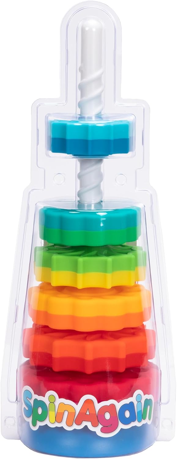 ファットブレイン(Fat Brain Toys) スピンアゲイン 知育玩具 13X42cm FA110-1 正規品