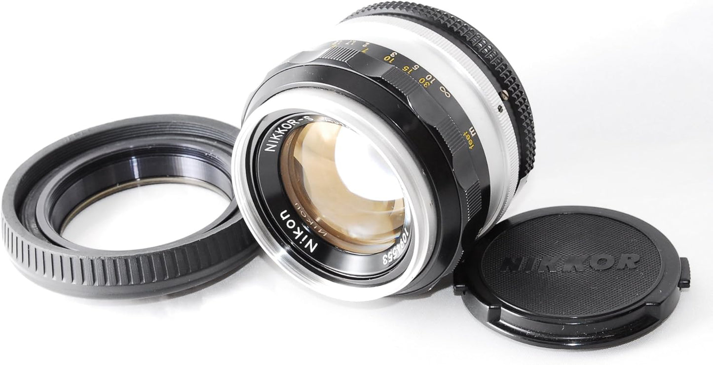 Nikon MF Lens NIKKOR-S Auto 50mm F1.4 Non-Ai