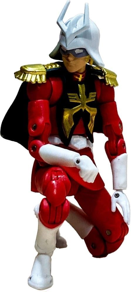G.M.G. COLLECTION 02 Mobile Suit Gundam Principality of Zeon Char Aznable Action Figure