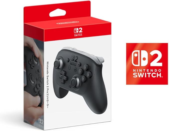 【任天堂純正品】Nintendo Switch 2 Proコントローラー 【Amazon.co.jp限定特典】Nintendo Switch 2 ロゴデザインステッカー 同梱