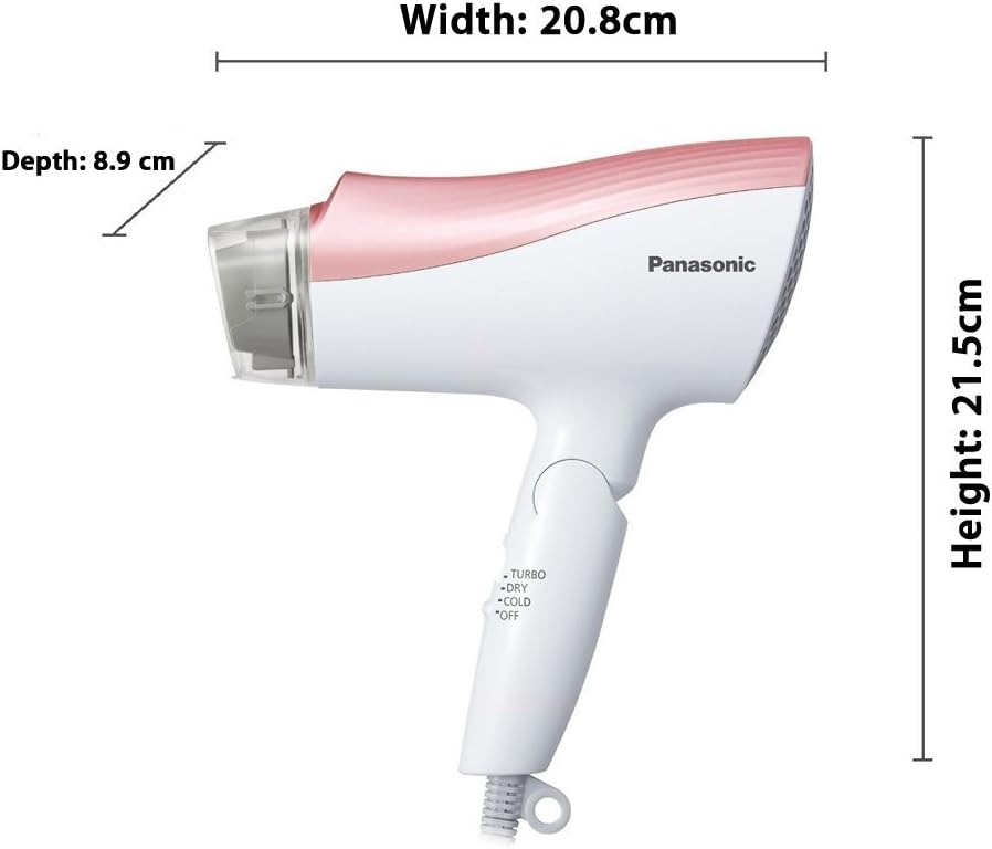 Panasonic Ionity Hair Dryer, Pale Pink Tone, EH-NE59-PP