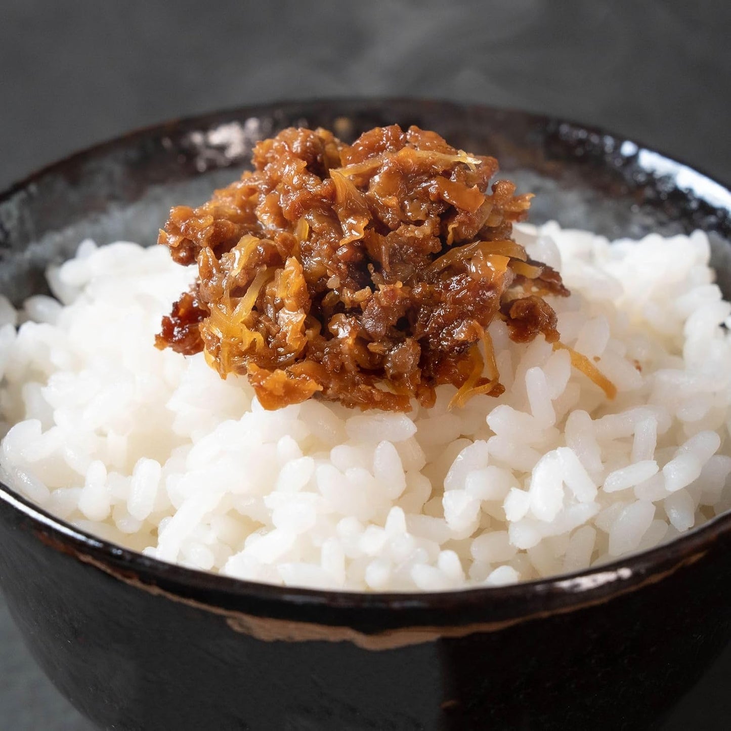 Set of 2 simmered Japanese Beef with Japanese Beef, 5.3 oz (150 g) for Rice, Snacks, Kyoto Souvenir, Room Temperature Pouch