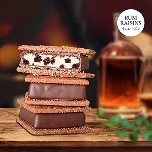 GAKU Chocolate Sand Variety Set, Lamb Raisin, Shinshu Apple, 2 Pieces, Sweets Gift, Chocolate Sand, Western Confectionery, Chocolate, Present, Luxury, Popular, Stylish, Mother's Day, Father's Day