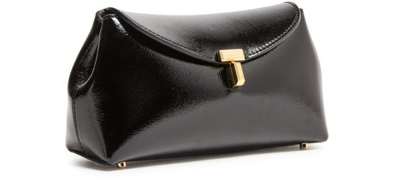 TOTEME Mini T-Lock naplack clutch - Image 2