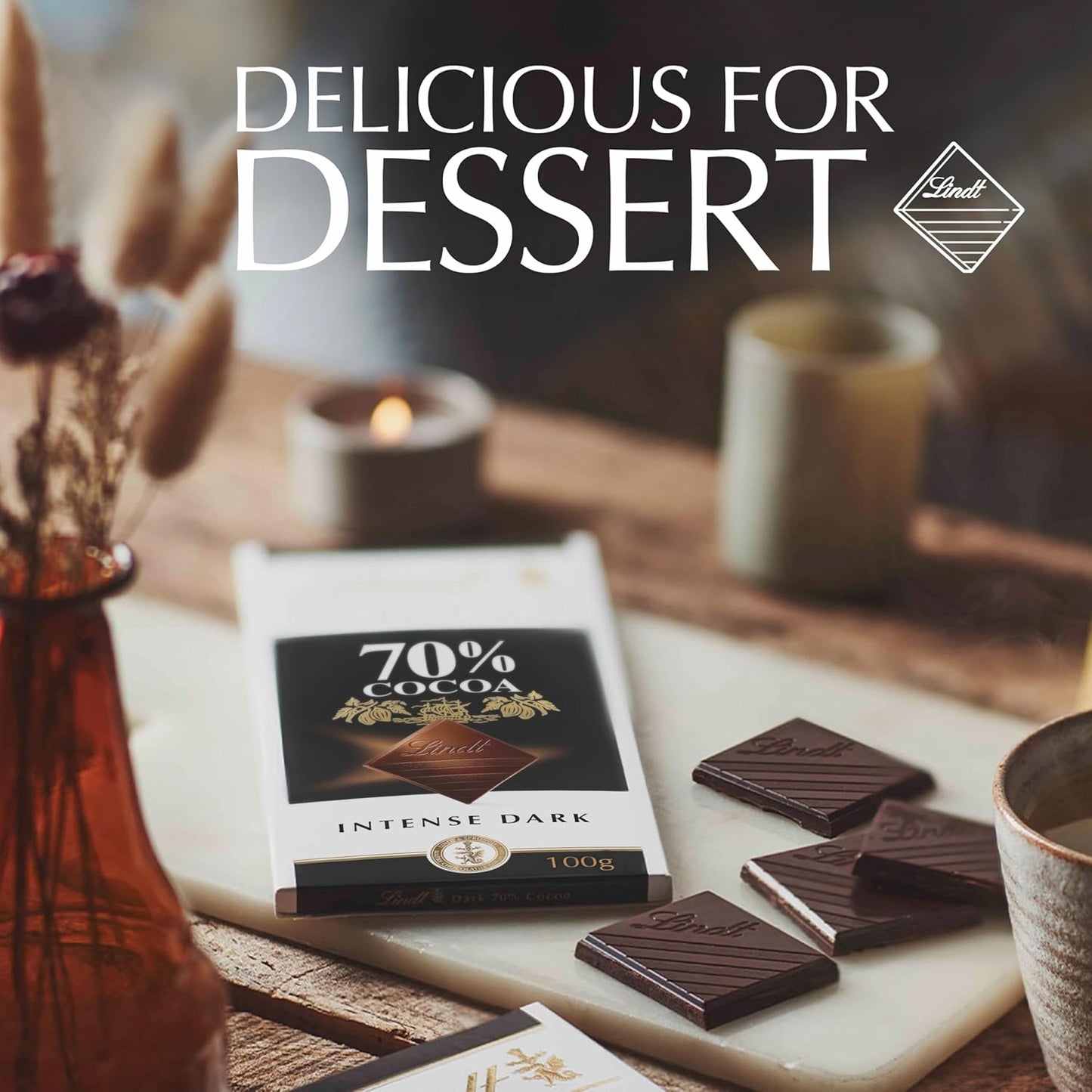 Chocolate Lint Tablet Chocolate Excellence 70% Cacao