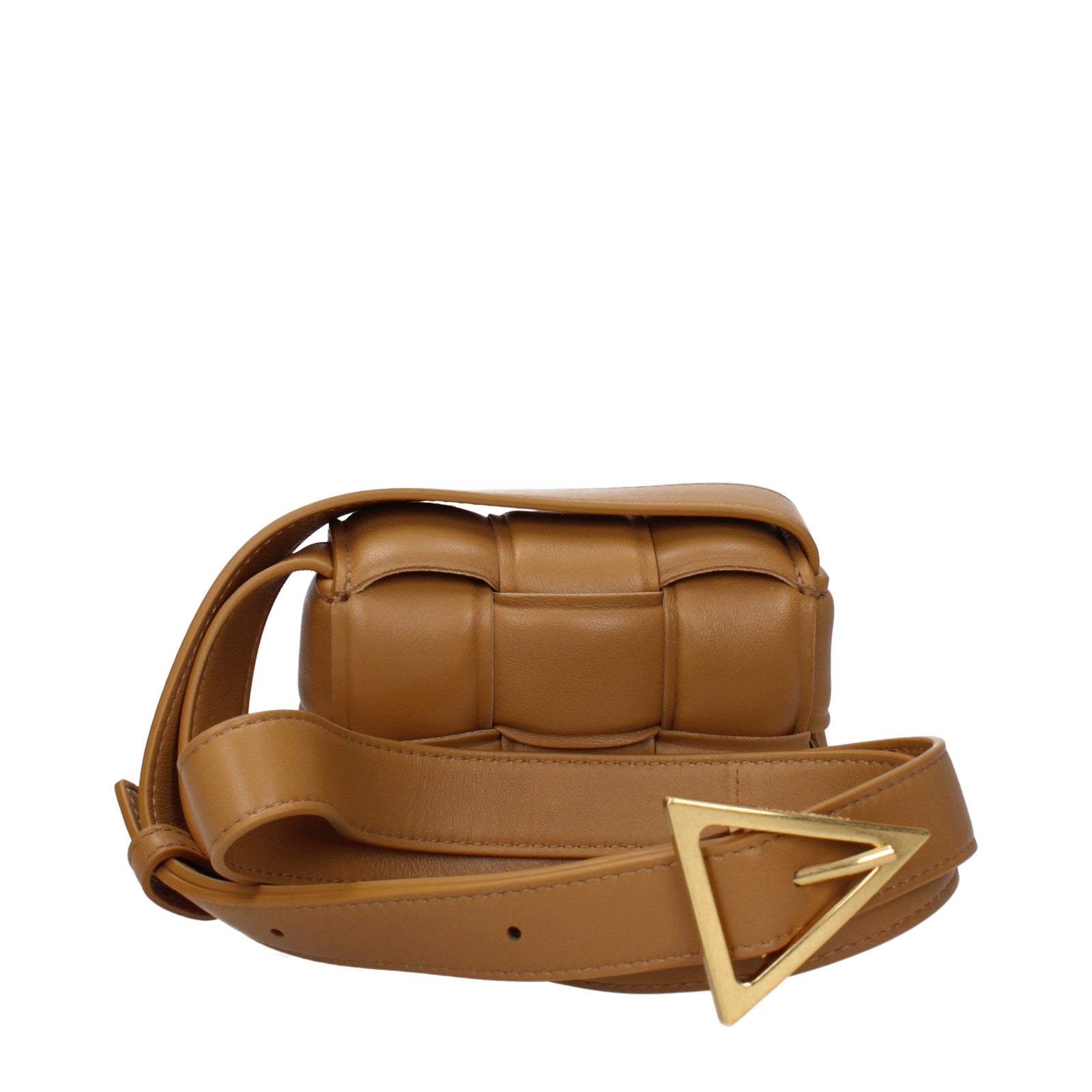 Bottega Veneta ボッテガベネタショルダーバッグカセットレザーブラウン/ラクダ - Image 2