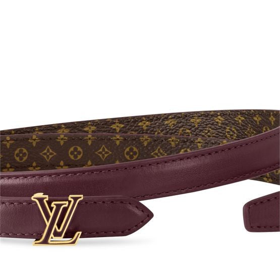 LOUIS VUITTON Mini LV Enamel 15mm Reversible Belt - Image 2