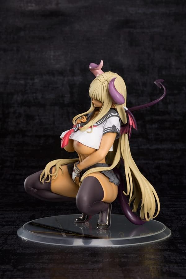 Sailor Succubus Sapphire -Poison Black- Comic Unreal Vol.33 Cover GAL Designed by Mogudan 1/6 Scale PVC Painted Complete Figure Reprint PVC286
