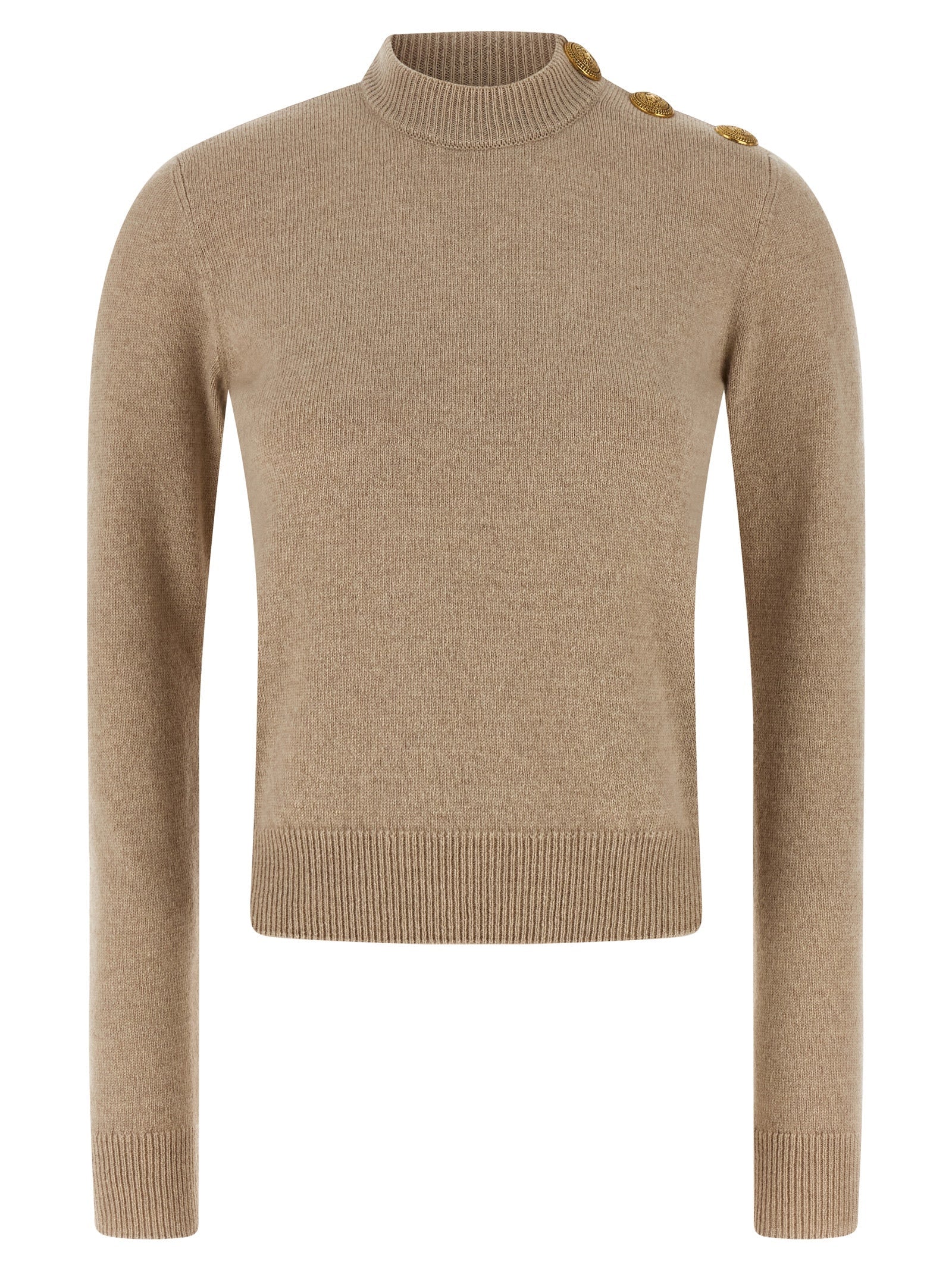Balmain Eco Cashmereボタンセーター - Image 2