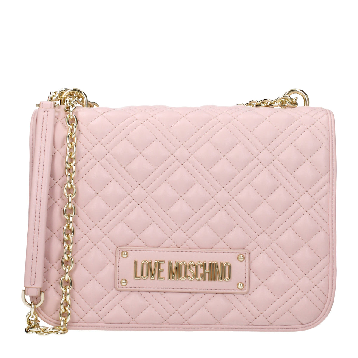 Moschino モスキーノのショルダーバッグが大好きな女性ポリウレタンピンク - Image 2