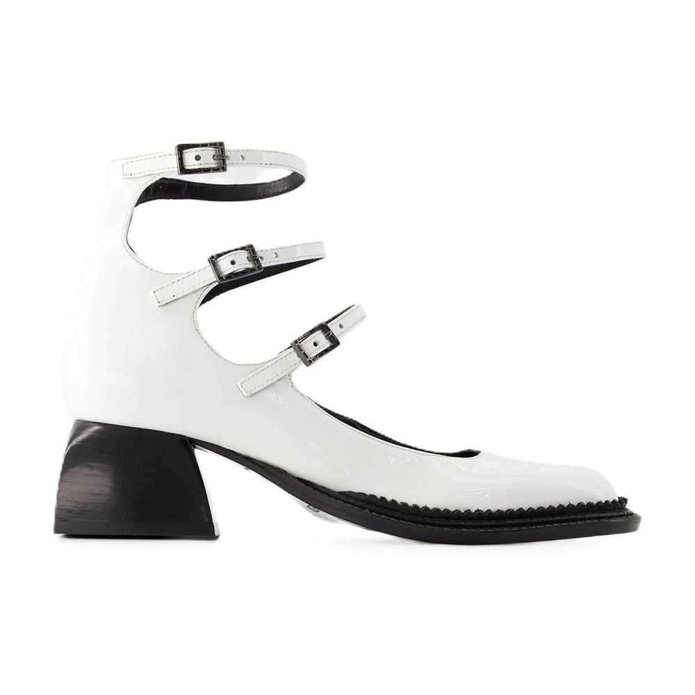 Nodaleto Bulla London Pumps Nodaleto Leather White - Image 2