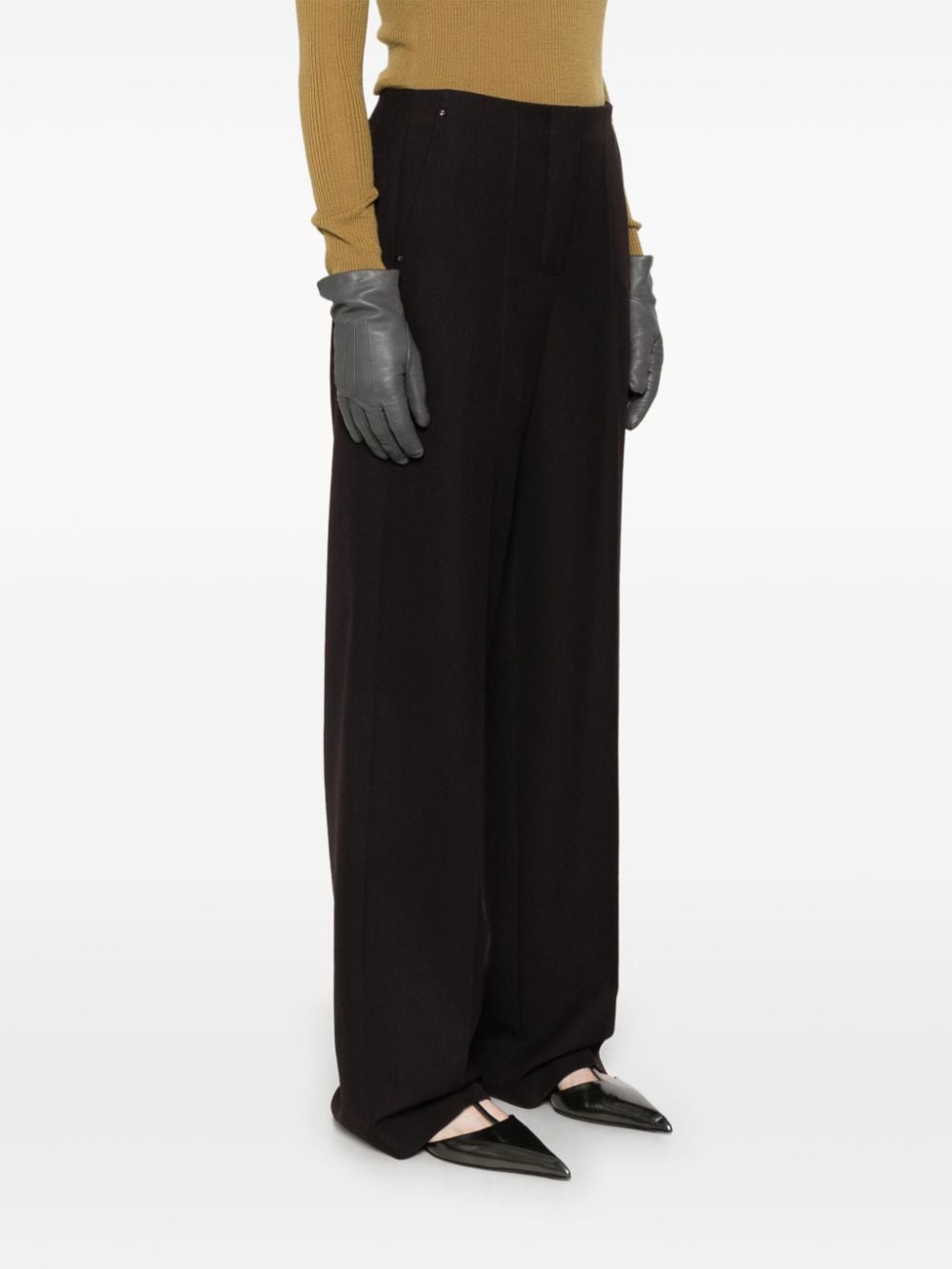 Fendi フェンディワイドレッグウールのズボン - Image 2