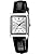Casio LTP-V007L-7E1 Standard Quartz Women's Watch, Silver, Black, Overseas Model, Silver Black Leather LTP-V007L-7E1, Simple
