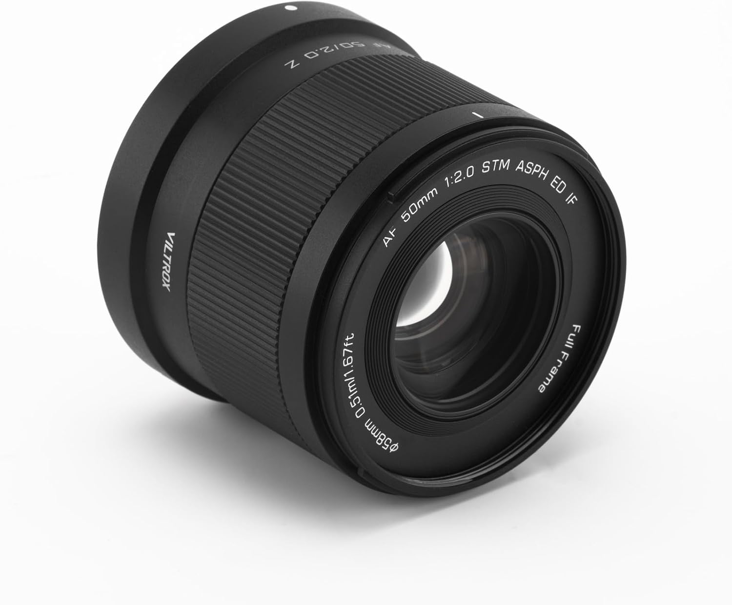 VILTROX 50mm F2 Z Mount Full Frame Large Diameter STM Autofocus Prime Lens for Nikon Z-Mount Cameras Z5 Z50 Z50II Z6 Z6II Z7 Z7II ZFC Z30 Z9 Z8 ZF Z6III