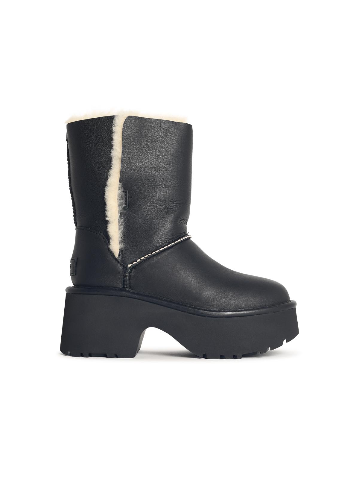 Ugg Ugg 'Classic Esmee'ブラックリアブーツ - Image 2