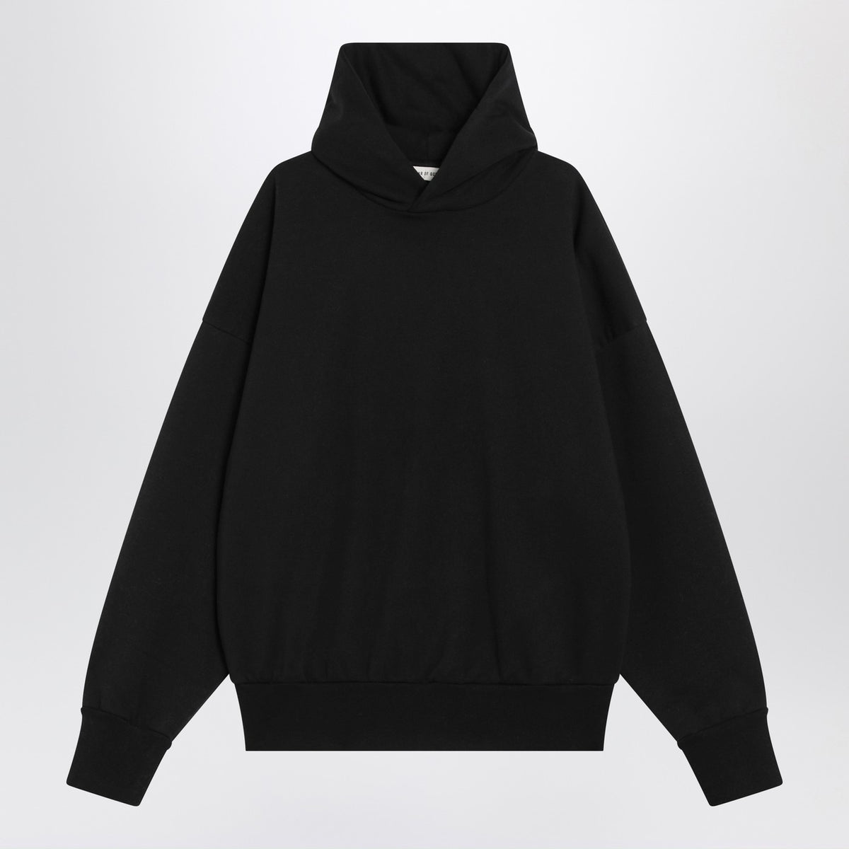 Fear Fear Of God ブラック フード付きスウェットシャツ - Image 2