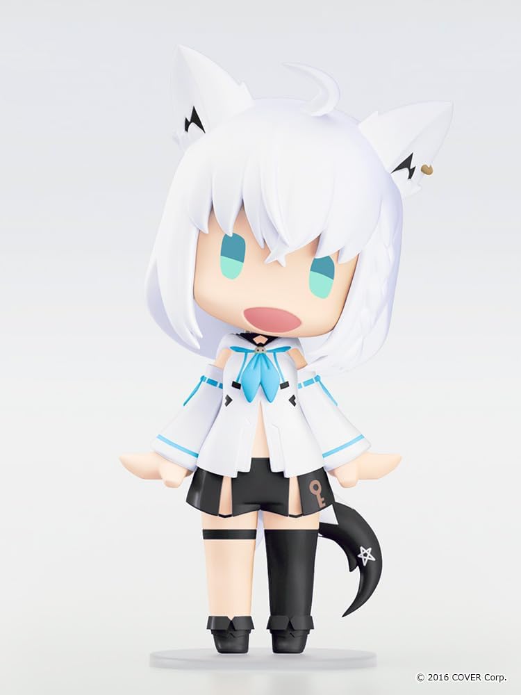 HELLO! GOOD SMILE HORO LIVE Fubuki Shirakami Non-Scale Plastic Pre-painted Action Figure