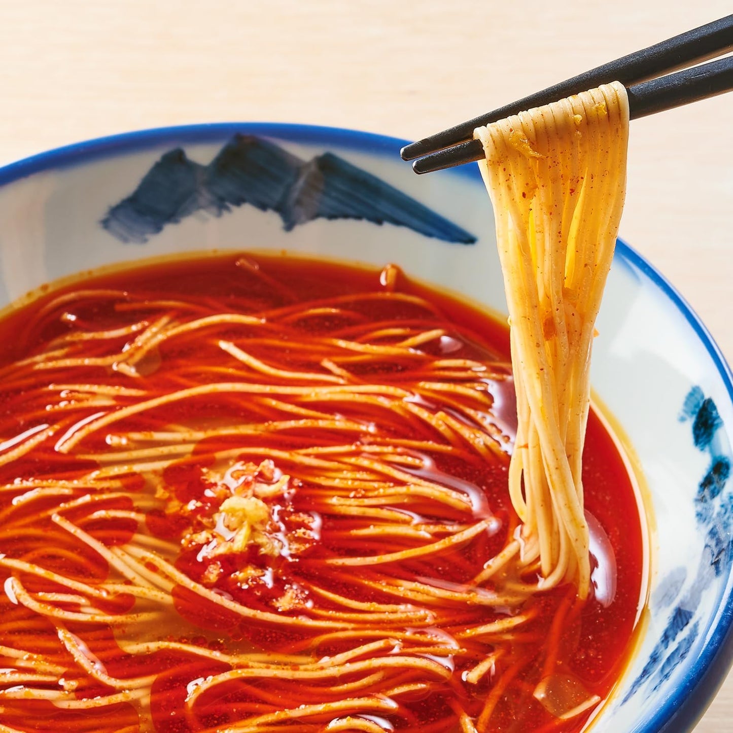 AFURI Yuzu Spicy Hot Water Noodles (2 Servings in 1 Box / Dried Noodles / Whole Grain Powder, Ultra Fine Noodles), African Ramen, Souvenir, Orders for Presents, Simple Style, Hot Water, Delicious