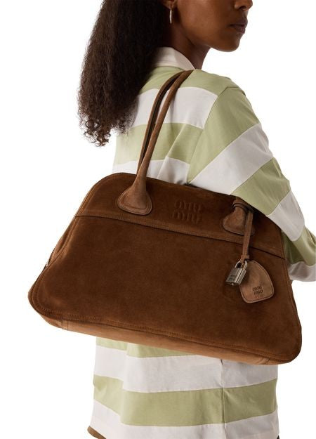 MIU MIU Vitello suede leather bag - Image 2