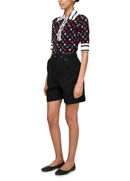 LOUIS VUITTON オーバーサイズポケットコットンドリルショーツ - Image 2
