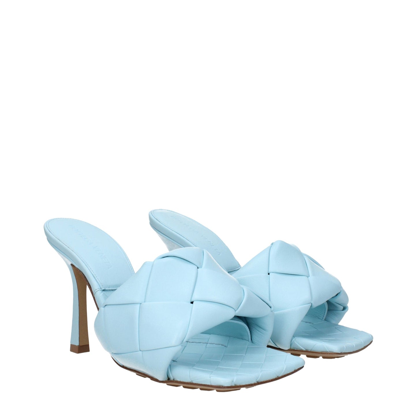 Bottega Veneta Sandals Women Heavenly Leather/Pale Blue - Image 2