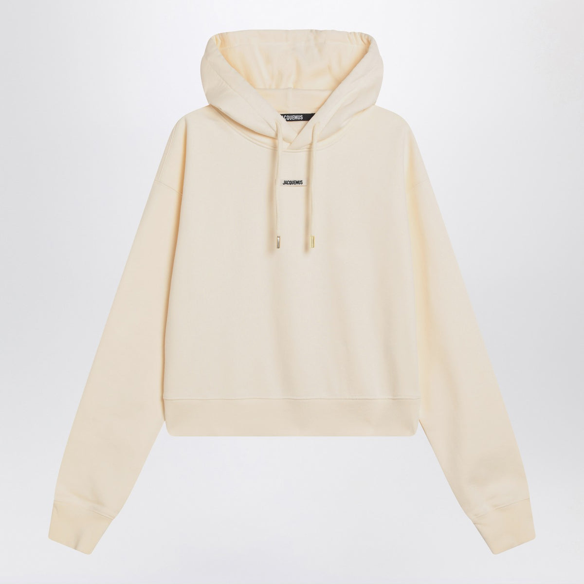 Jacquemus Jacquemus Light Beige Gros Grain Hooded Sweatshirt - Image 2