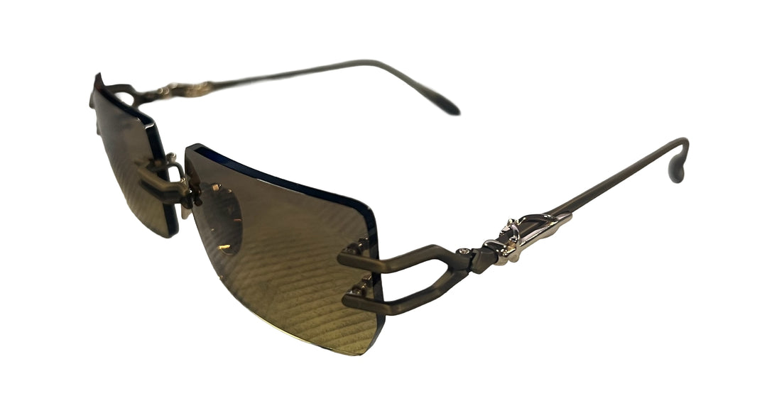 CHROME HEARTS 'SAND' LORDIE GLASSES