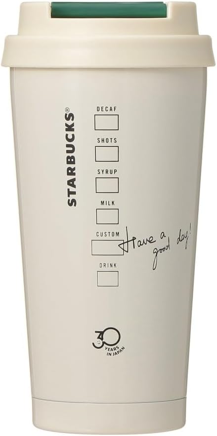 Starbucks 30YEARS 30YEARS Recycled Stainless Steel Tumbler 16oz 30th Anniversary Old Logo