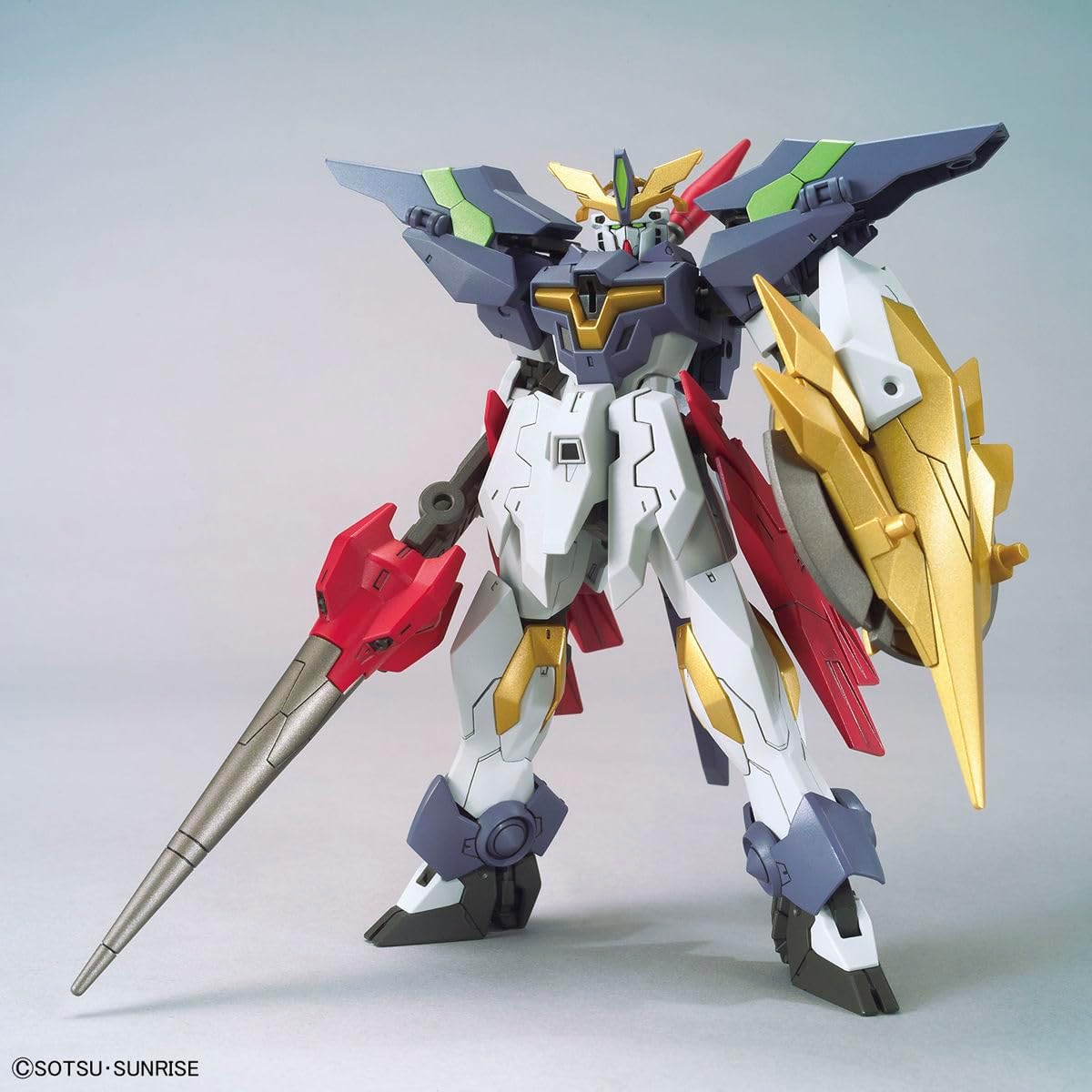 HGBD:R Gundam Build Divers Re:RISE Gundam Aegis Knight 1/144 Scale Color-Coded Plastic Model