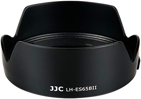 JJC Canon Lens Hood Flower Shape RF 50mm F1.8 STM Lens for Canon EOS R5 R6 R RP Camera ES-65B Compatible Set (Lens Hood, Cleaner)