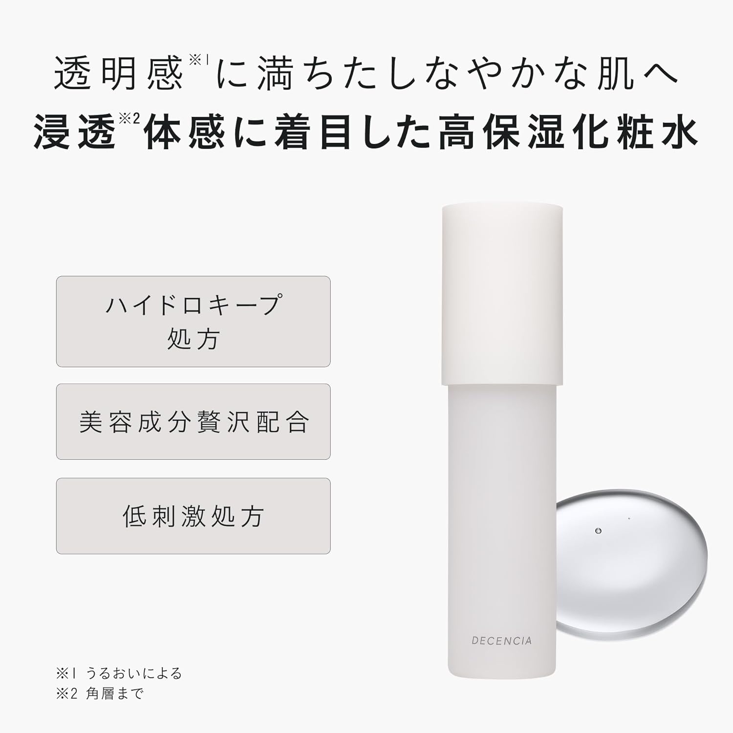 DECENCIA Lotion Refill with Sample Present, Lotion for Sensitive Skin, 4.2 fl oz (125 ml), Cream Pouch Included