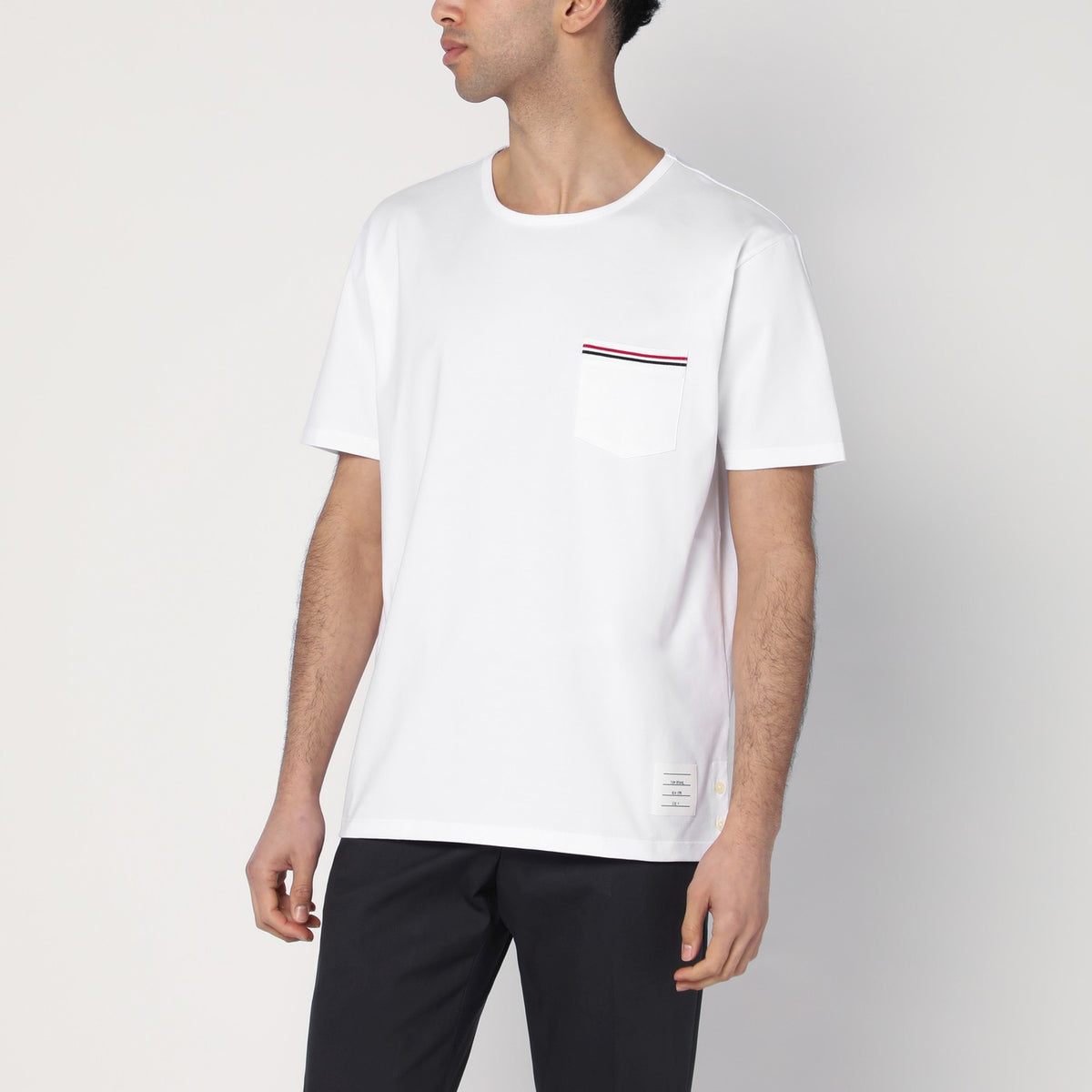 Thom Thom Browne White T Shirt In Cotton - Image 2