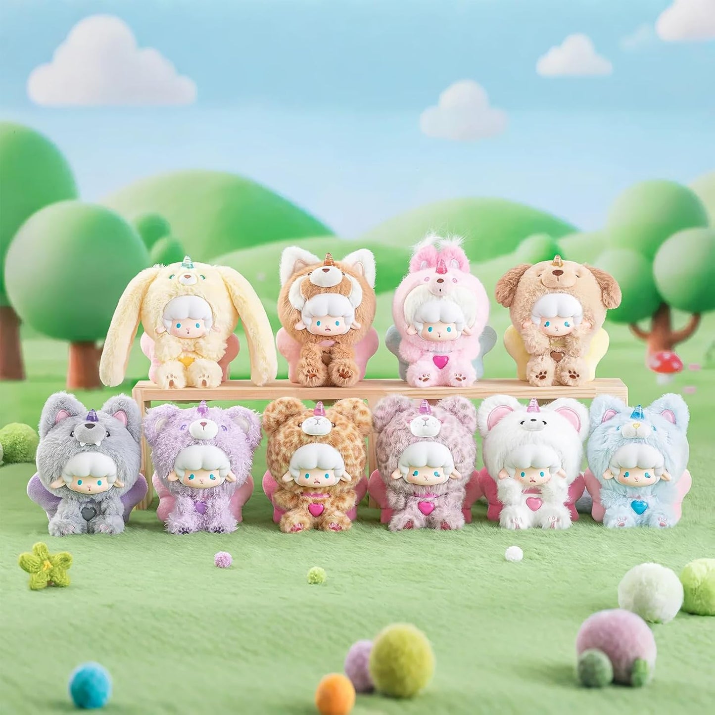 TOP TOY Gyun Big Tailed Critter Crew Large Tail Crew Plush Toy Series [1 Piece] Gacha Gacha Blind Box Figure Plastic Model Premium Soft Vinyl Original Character Birthday Present