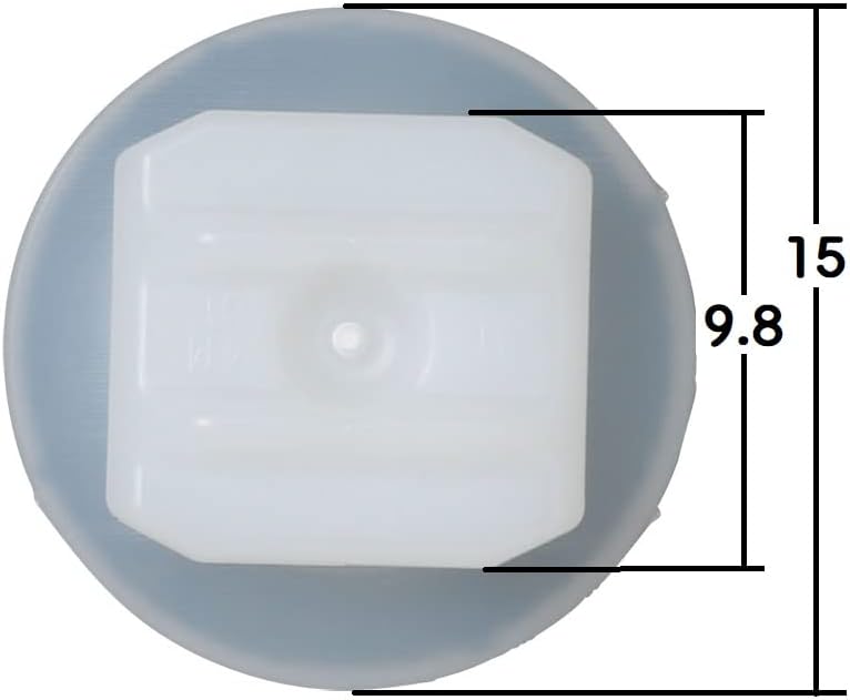 10 Pcs NT-670 Upholstery Clip Quarter Pillar Cover Rear Fender Protector Rivet Toyota '15 Prius '16C-HR Genuine Number 90467-08225