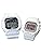 CASIO GLX-5600-7JF BGD-565SC-4JF Pair Watch G-Shock Baby G Digital Quartz Pair Case Set of 2, white pink