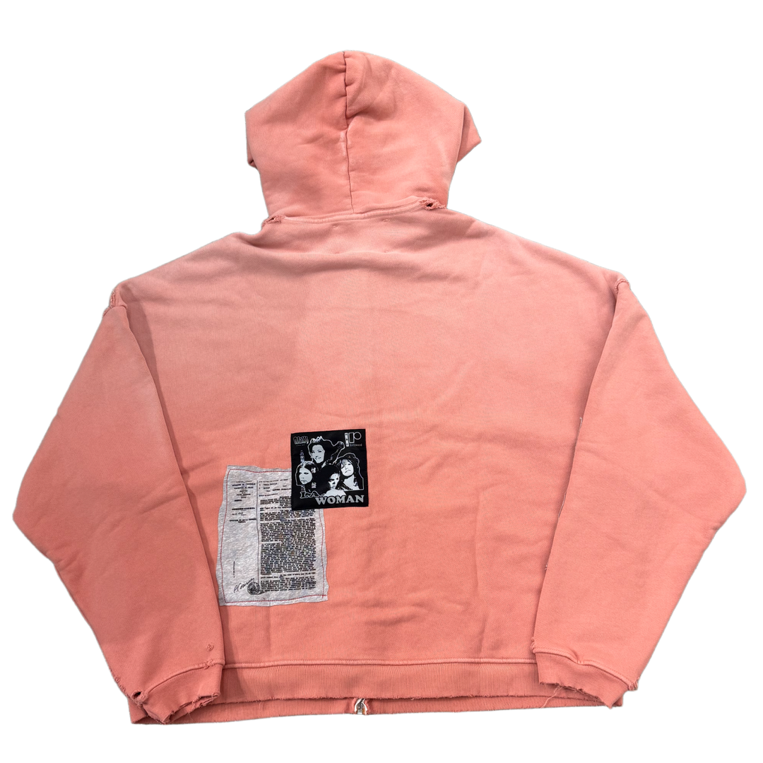 PALY 'PEACH' ALTA CIENEGA ZIP UP HOODIE