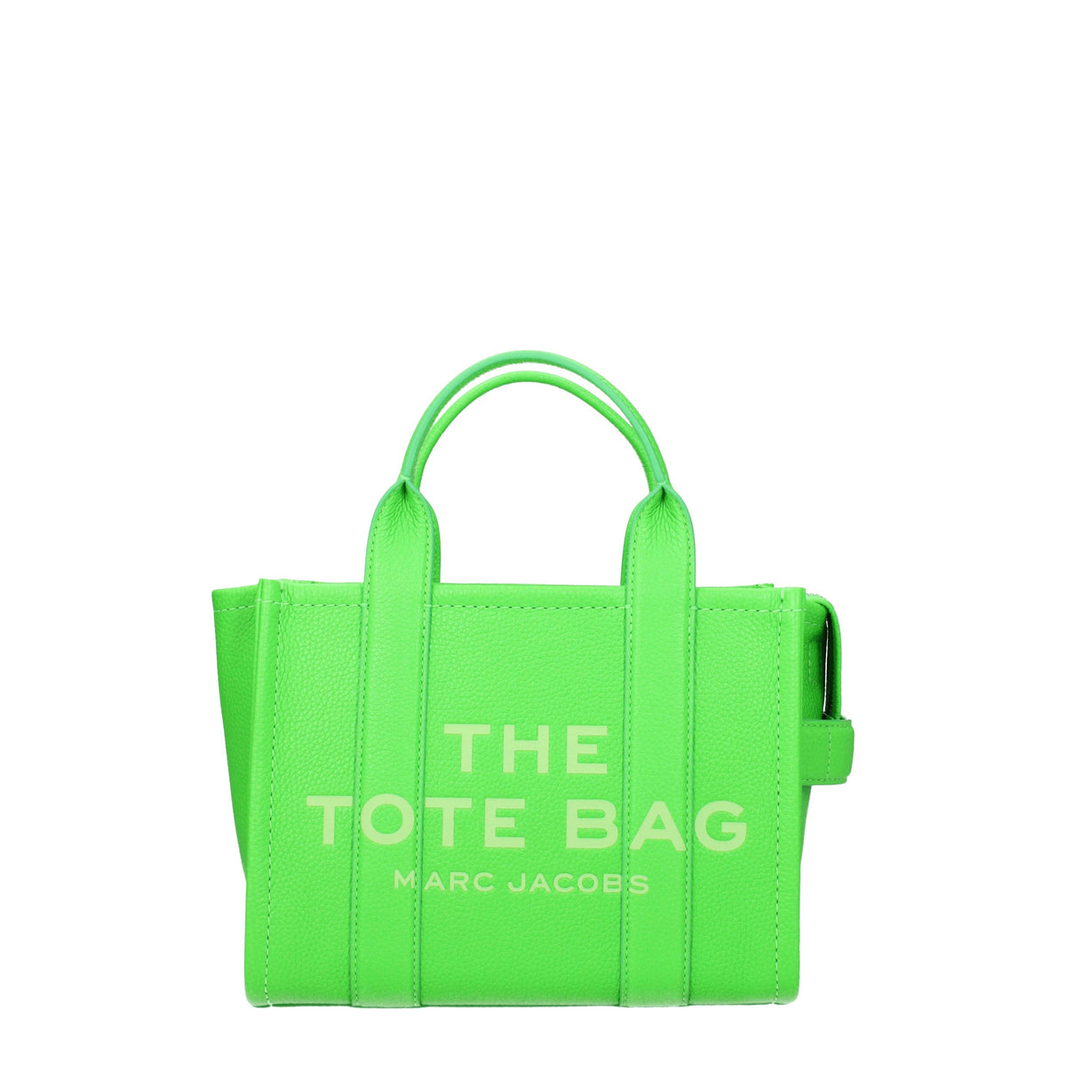 Marc マークジェイコブスハンドバッグ女性レザーグリーン/リンゴ - Image 2