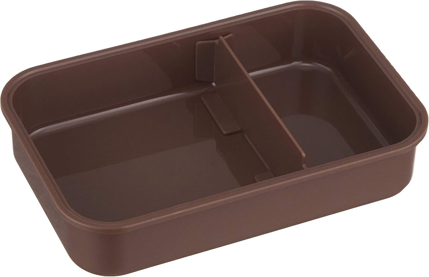 Pearl Metal Corporation Lunch Box Bento Box 650 Brown Made in Japan YONSANO Sei Lennon Width 185 x Depth 135 x Height 55 mm D-2322
