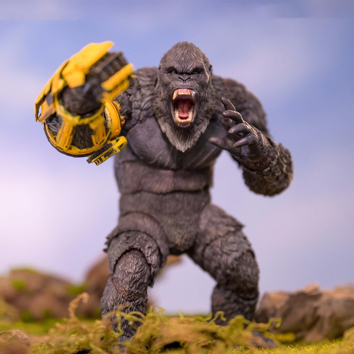 HiPlay Hiya Toys Godzilla vs Kong: A New Empire, Mechanical Glove Ver. Exquisite Basic Action Figure, EBG0433, Painted Finished Product