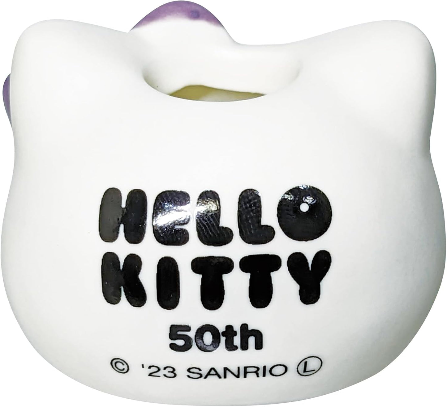 Sanrio SAN4426-3 Hello Kitty 50th Anniversary Pen Stand, Kitty-chan, Ururu, Purple, Sanrio Goods, Miscellaneous Goods