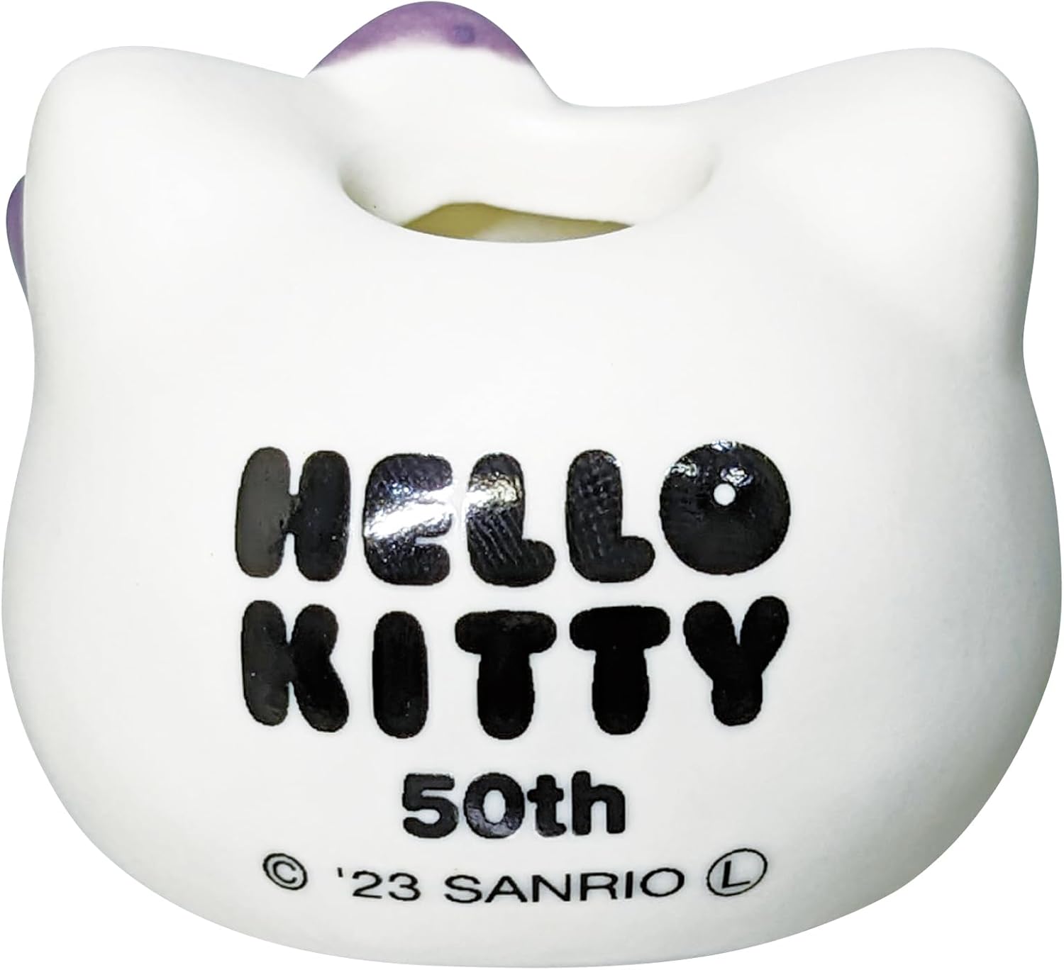 Sanrio SAN4426-3 Hello Kitty 50th Anniversary Pen Stand, Kitty-chan, Ururu, Purple, Sanrio Goods, Miscellaneous Goods