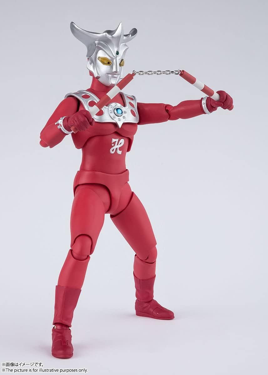 TAMASHII NATIONS S.H. Figuarts Ultraman Leo, Approx. 5.9 inches (150 mm), PVC & ABS, Pre-painted Action Figure BAS61732