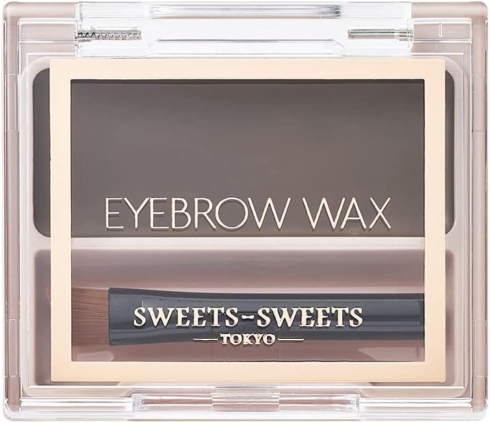 SWEETS SWEETS Eyebrow Wax 01 Ash Brown (For Real-like Brows Quickly!)