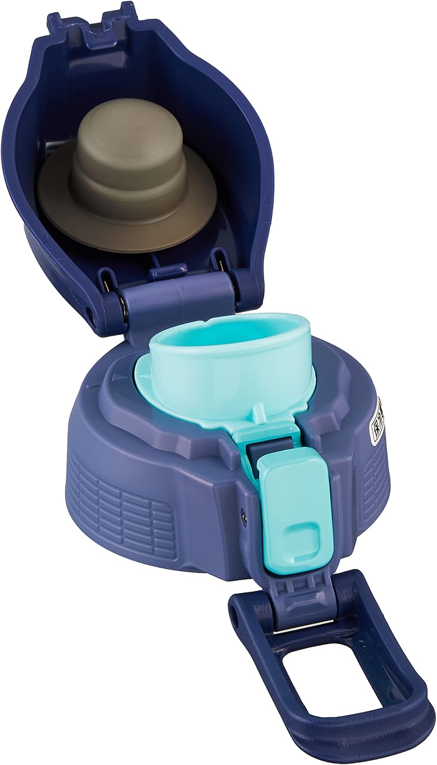 Zojirushi SD-S10F-AG Cool Bottle Stopper Set, Direct Drinking, Sports Type, Navy Mint