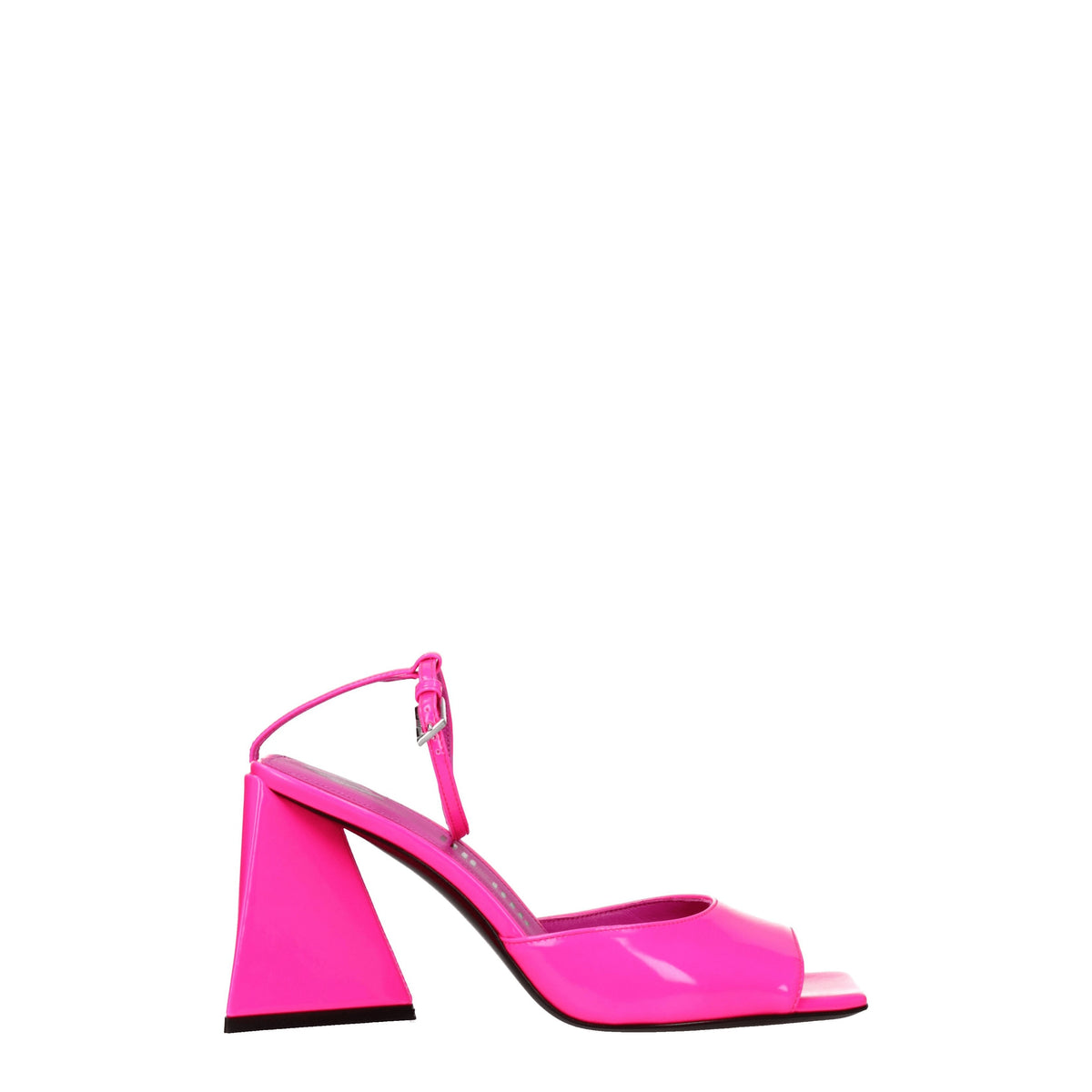 The Attico Sandals Women Leather Pink/Pink Fluo - Image 2