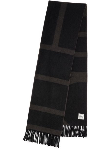 TOTEME Monogram ウールジャカード マフラー - Image 2