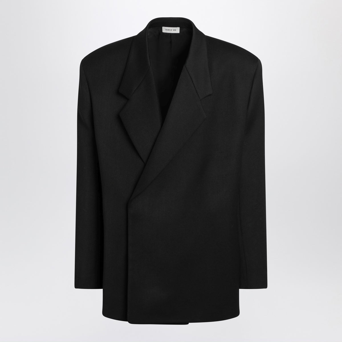 Fear Fear Of God バージンウール ブラック ダブルブレスト ジャケット - Image 2