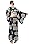 Aletta domani Women's Yukata, 2-Piece Set, Yukata Belt Set, Half-Width Sash, Reversible, 100% Cotton, Classic Pattern, Fireworks Festival