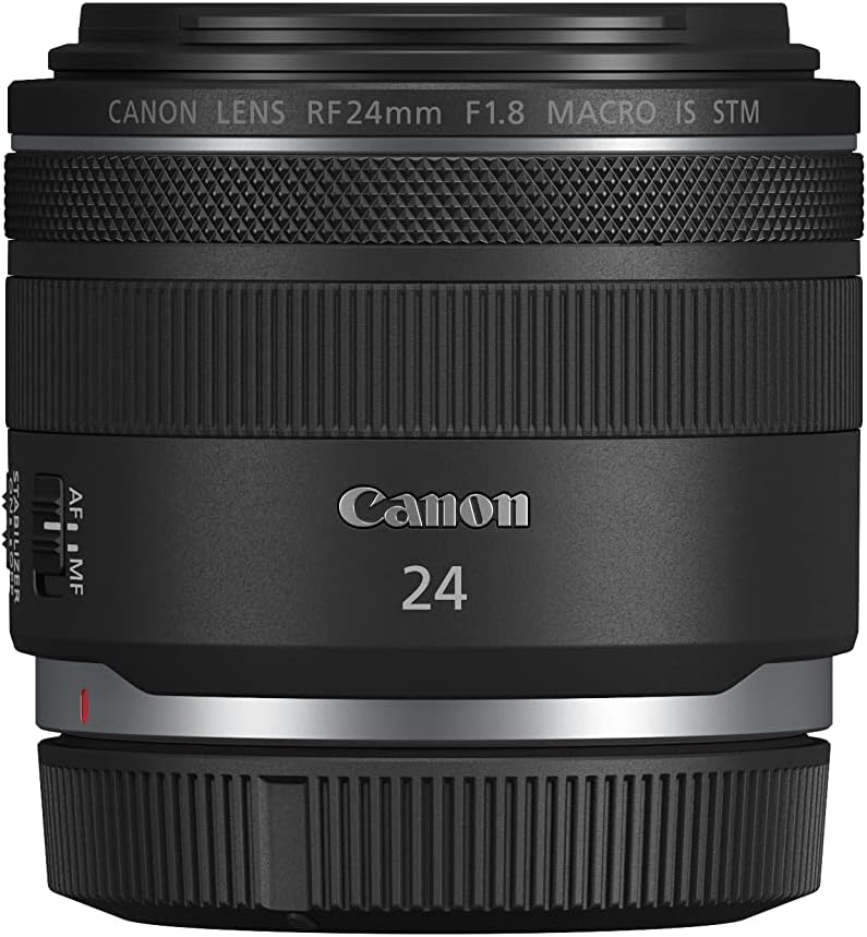 Canon RF24mm F1.8 Macro is a STM lens