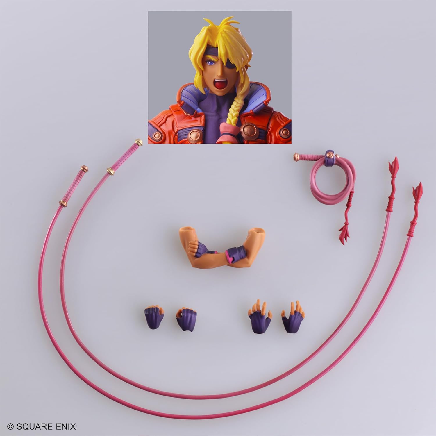 Xenogears Bling Arts Bartolomei Fatima PVC Pre-painted Action Figure